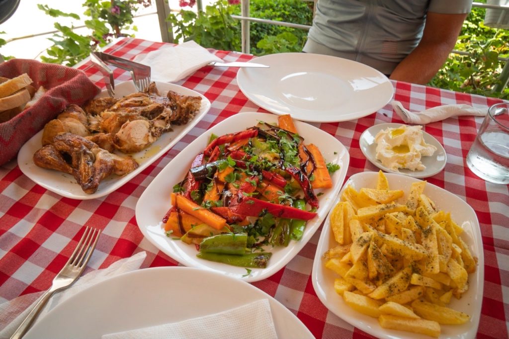 Magnifique repas albanais 